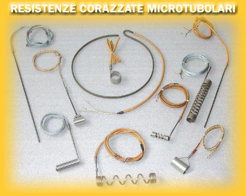 Resistenze corazzate microtubolari